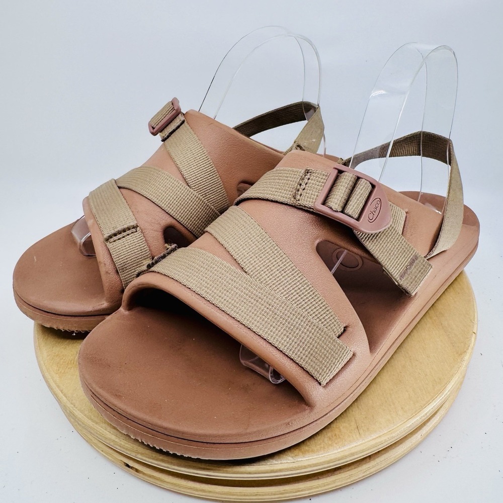 Chaco Chillos Sandals Women's‎ US 9 EU 40 Taupe Beige Lightweight Comfort - Picture 2 of 7